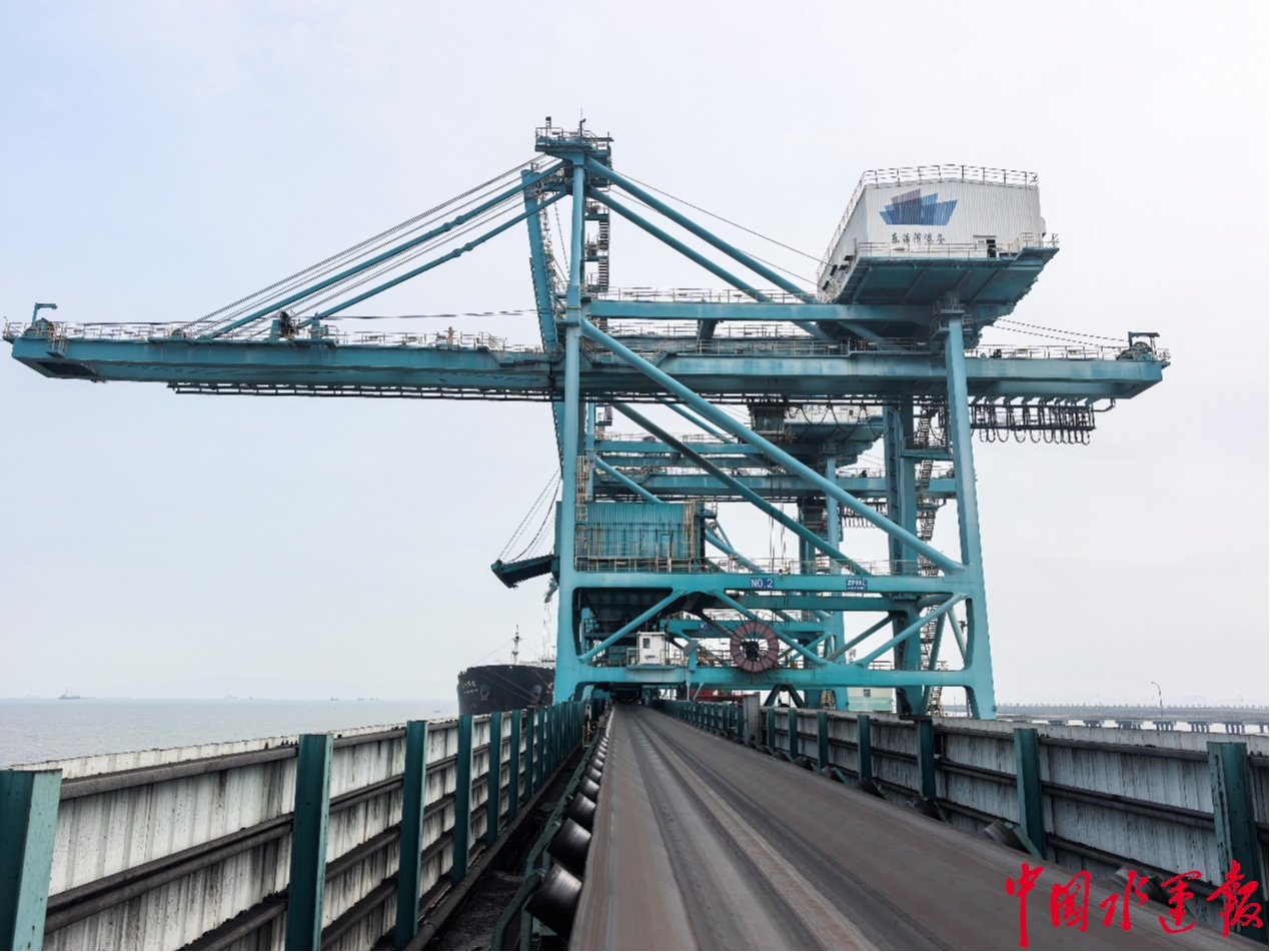 【中国水运报】环：：：途眉娴！！这项手艺立异让干散货“过境不留痕”