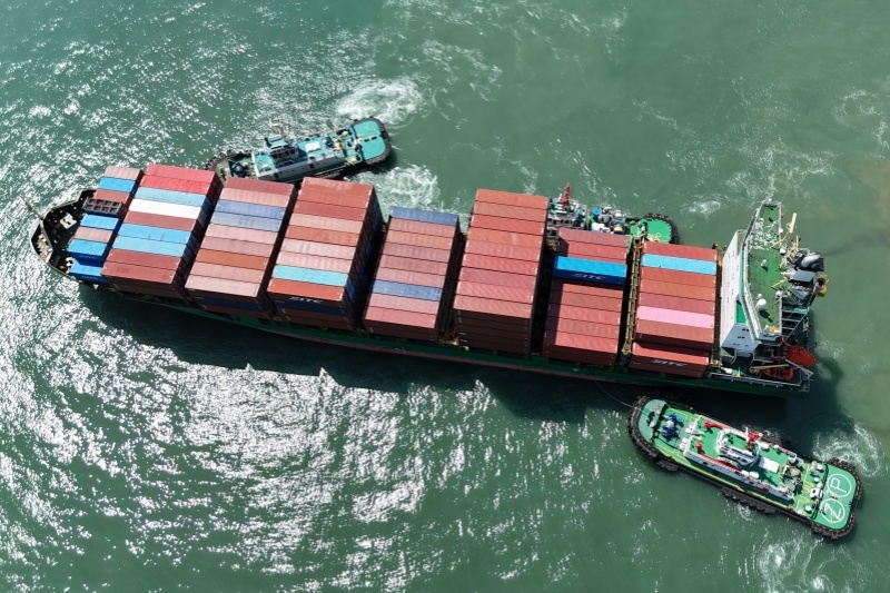 至尊国际集团助力失控外轮竣事20余天漂航